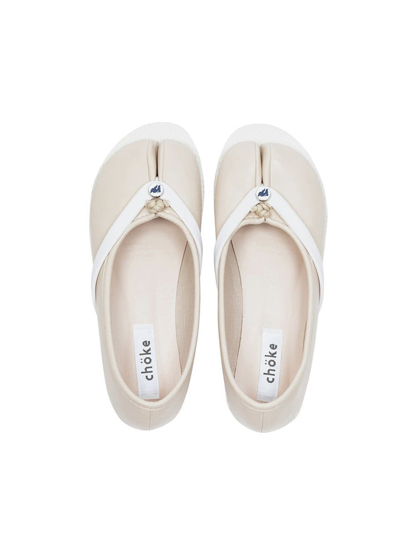 chöke Tabi Sandals in white-chöke-APOC STORE