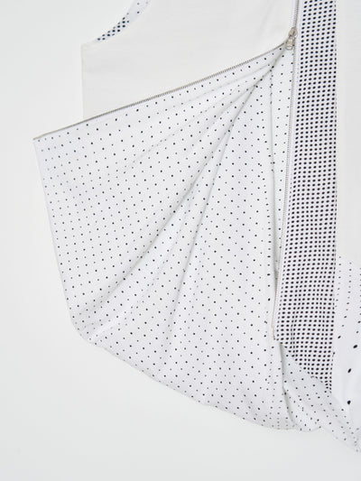 Distorted volume Jersey Vest 001 _ White-Taekh-APOC STORE