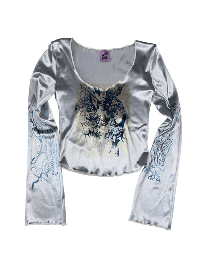 angel silver top-Snake Divine-APOC STORE