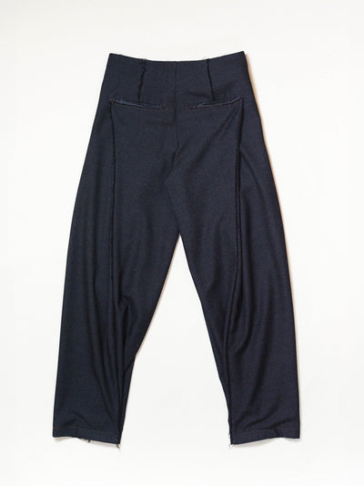 Back Pleat Trousers-Pedro Trindade-APOC STORE