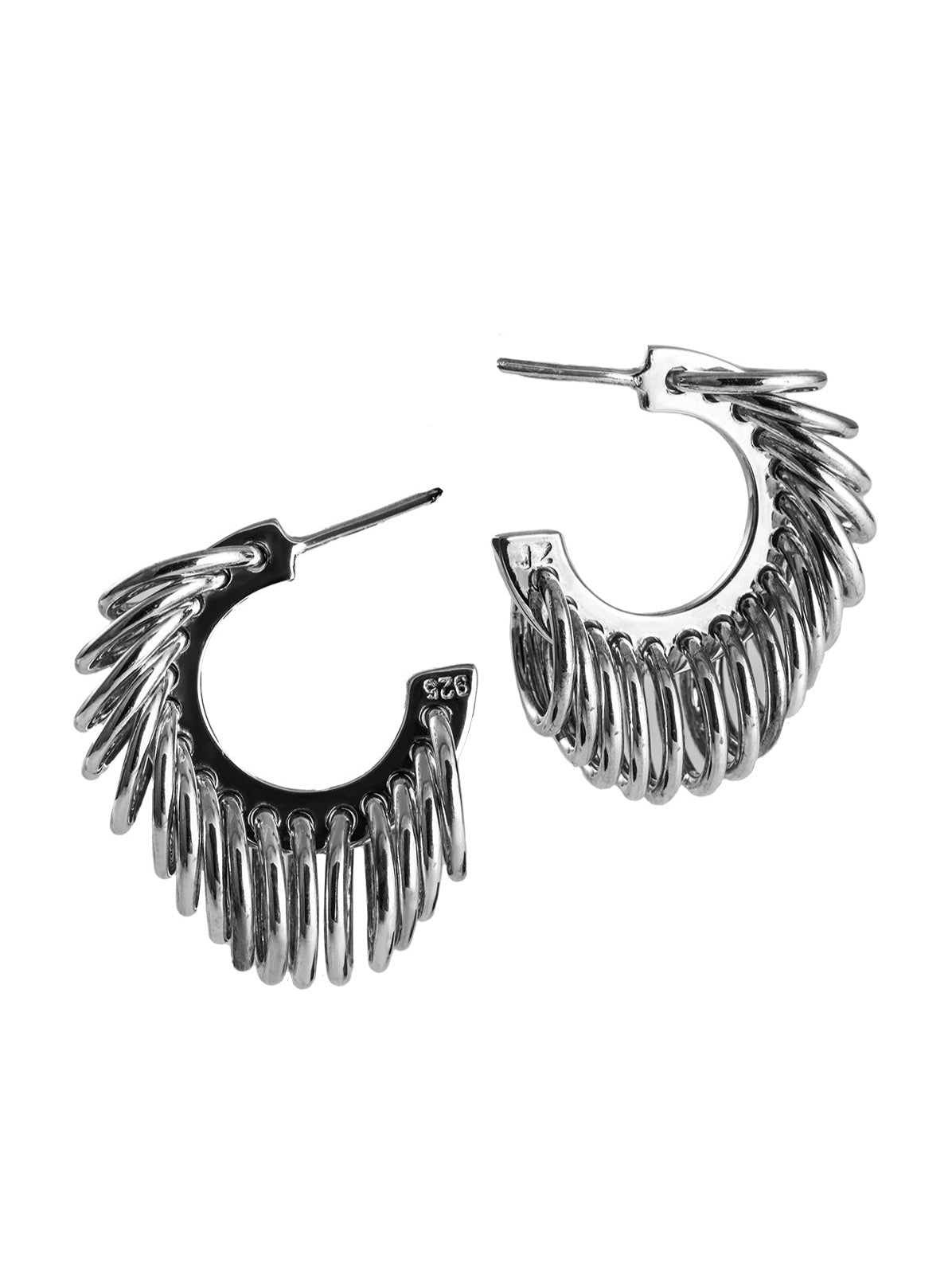 Pierced Hoops-Zohra Rahman-APOC STORE