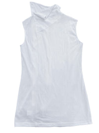 Triple opening tank top - White-ALA TIANAN-APOC STORE