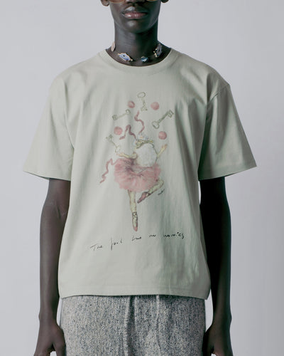 "THE FOOL HAS NO WORRIES" T-SHIRT-KAWAkEY-APOC STORE