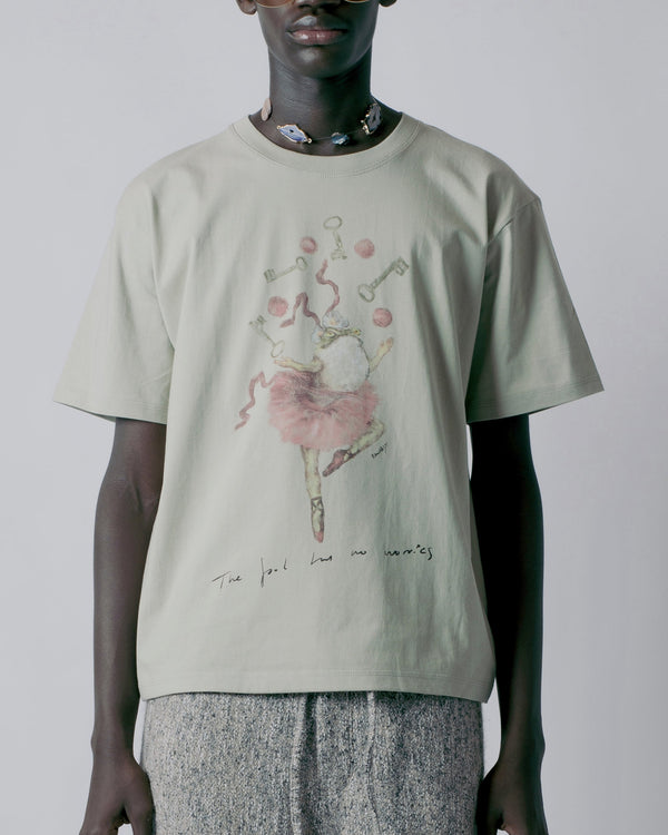 "THE FOOL HAS NO WORRIES" T-SHIRT-KAWAkEY-APOC STORE