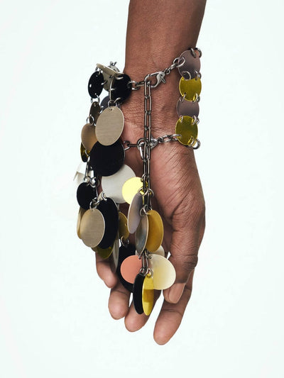 Aluminum Disc Bracelet - PARTY-JALACONDA-APOC STORE