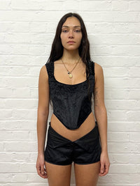 Studded Velvet Corset-Ella Roberts-APOC STORE