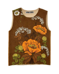 ORANGE POPPY TEA TOWEL VEST-Adam Jones-APOC STORE