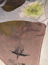 waterfall layered top-Snake Divine-APOC STORE