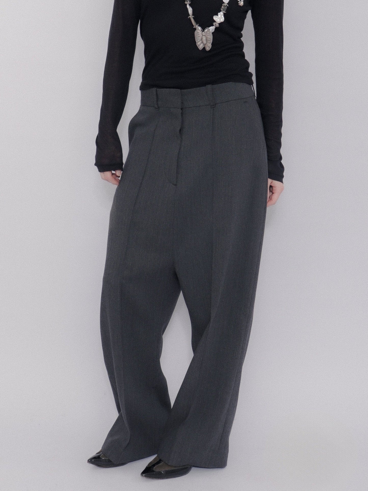 Thyra Wool Trousers-Bjersborn-APOC STORE
