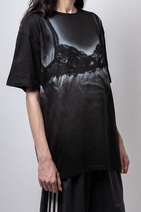 Bra T-shirt black-Kenza Iatrides-APOC STORE