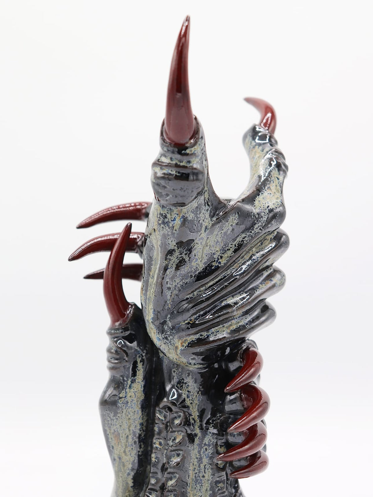 Speckled Double-Hand Candlestick-Naomi Gilon-APOC STORE