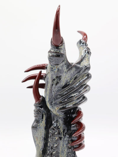 Speckled Double-Hand Candlestick-Naomi Gilon-APOC STORE
