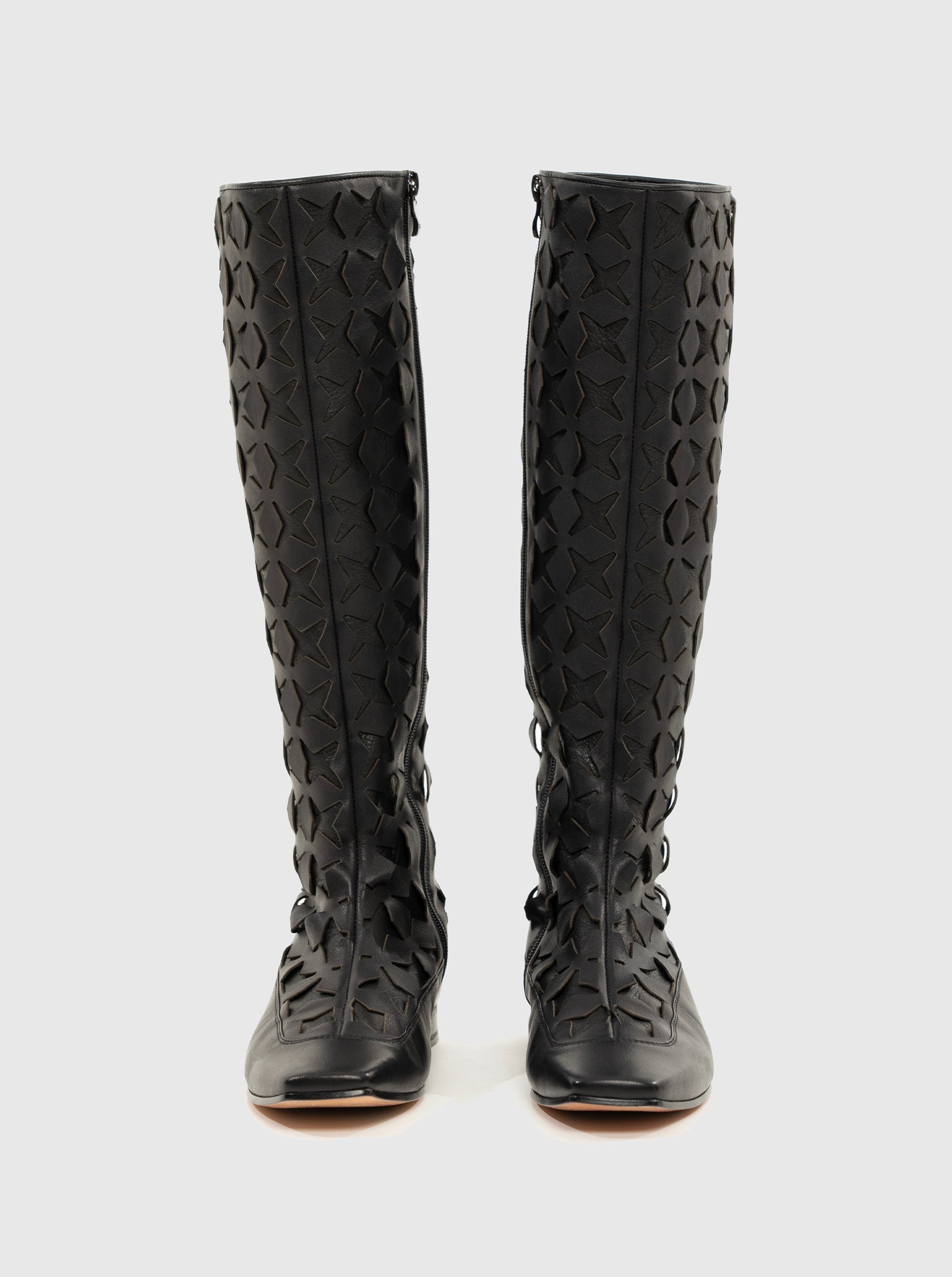 Leather Boots-Nensi Avetisian-APOC STORE