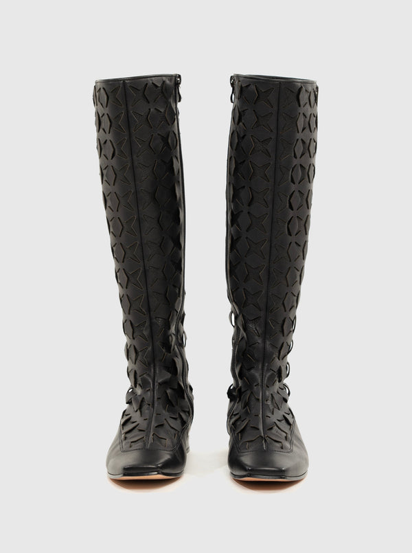 Leather Boots-Nensi Avetisian-APOC STORE