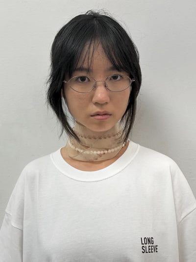 Organza Pearl Necklace-EGNARTS-APOC STORE