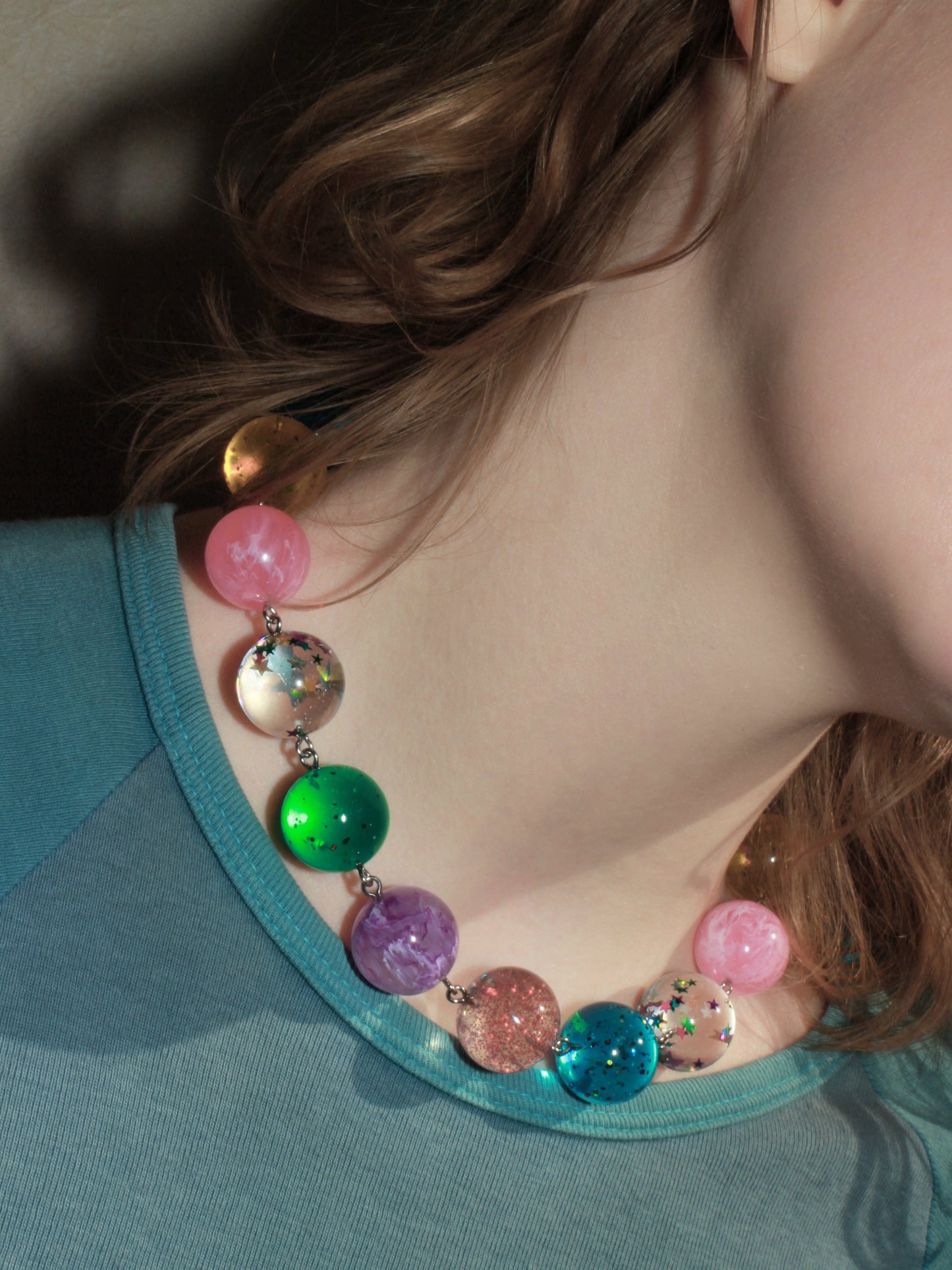 Bouncy Ball Necklace-Marland Backus-APOC STORE