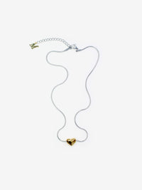 Baby heart necklace Gold-Marland Backus-APOC STORE