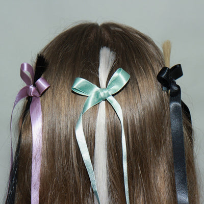 Baby's First Haircut Hairpin Turqouise-Marland Backus-APOC STORE