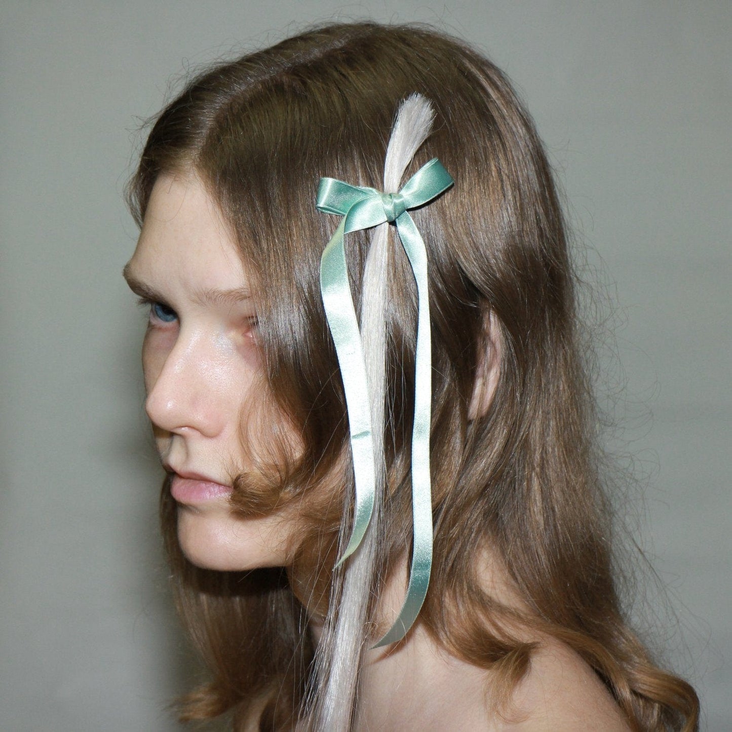 Baby's First Haircut Hairpin Turqouise-Marland Backus-APOC STORE