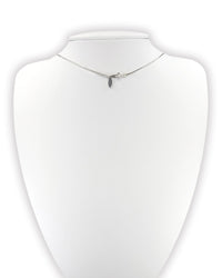 Silver tassel necklace 05-Jaekim-APOC STORE