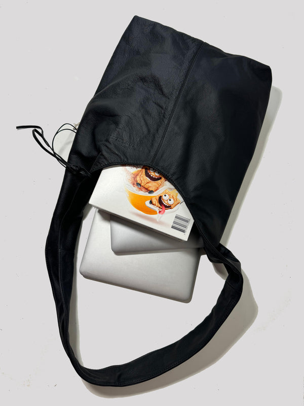 Chamsi Shoulder Bag Black-Soji Solarin-APOC STORE