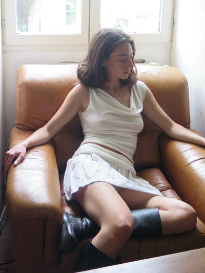 Ines top Ivory-ATH-APOC STORE