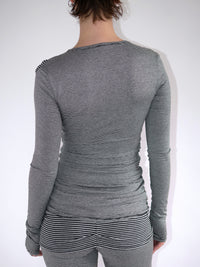 THE STRIPY TOP-Kenza Iatrides-APOC STORE