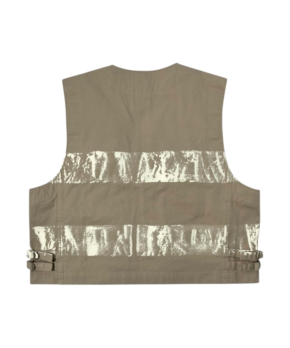 PAINTED VEST BEIGE-EGNARTS-APOC STORE