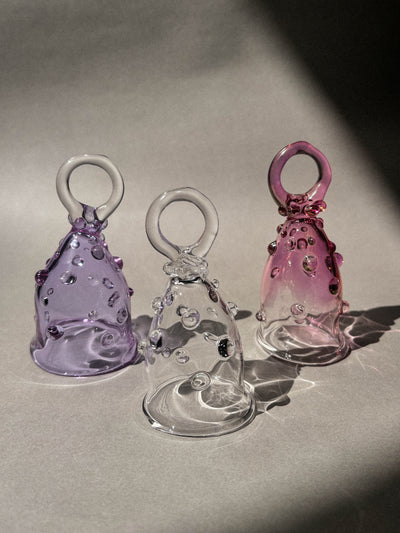 Cup of Love Glass Ring - Clear-Pia Glassworks-APOC STORE