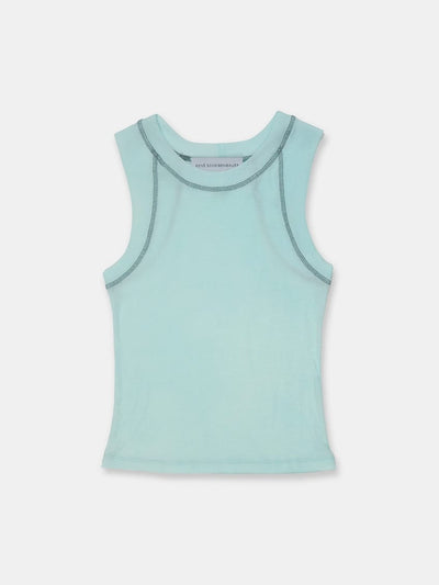 Signature Tank Top Celadon Green-René Scheibenbauer-APOC STORE