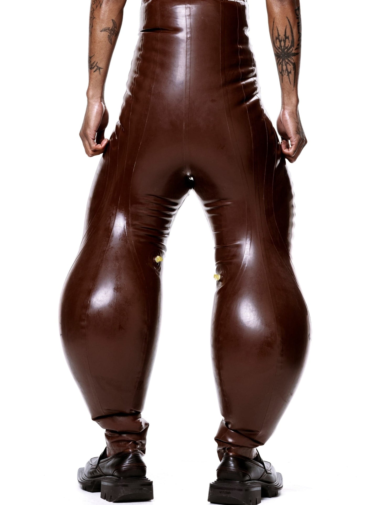 Brown Alien Legs Inflatable Trousers-harri-APOC STORE