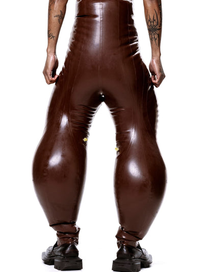 Brown Alien Legs Inflatable Trousers-harri-APOC STORE