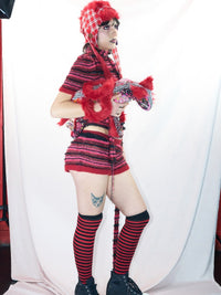 Red/pink deux-piece jumper-TATi-APOC STORE
