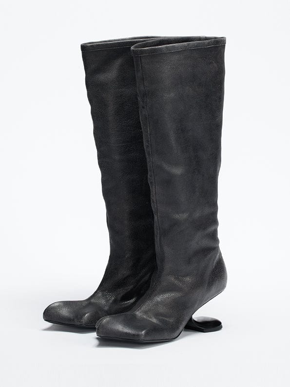 DRAGO WIDE-CALF BOOTS - VINTAGE BLACK-BHIVE-APOC STORE
