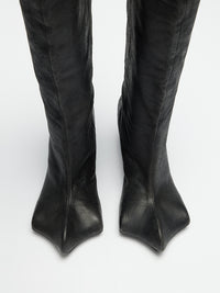 DRAGO WIDE-CALF BOOTS - VINTAGE BLACK-BHIVE-APOC STORE