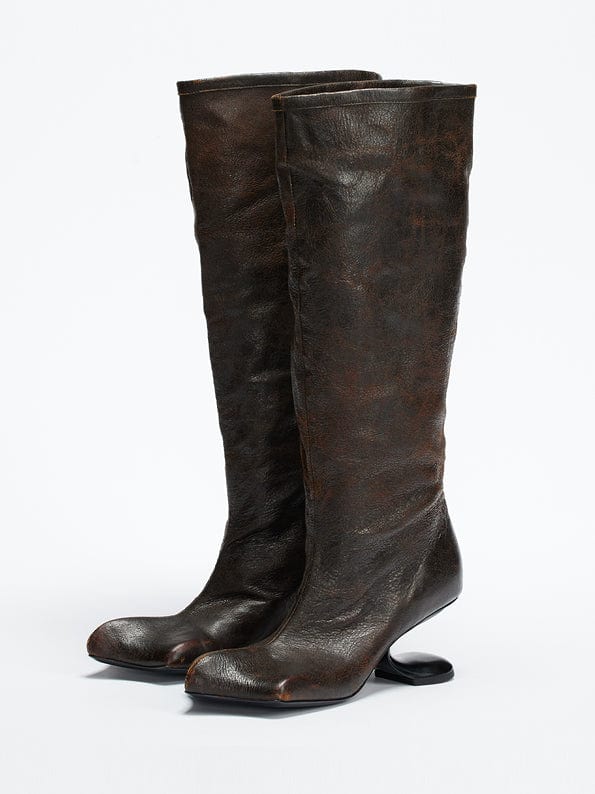 DRAGO WIDE-CALF BOOTS - VINTAGE BROWN-BHIVE-APOC STORE