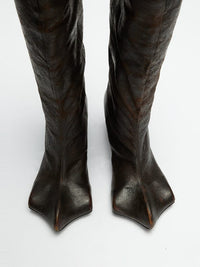 DRAGO WIDE-CALF BOOTS - VINTAGE BROWN-BHIVE-APOC STORE