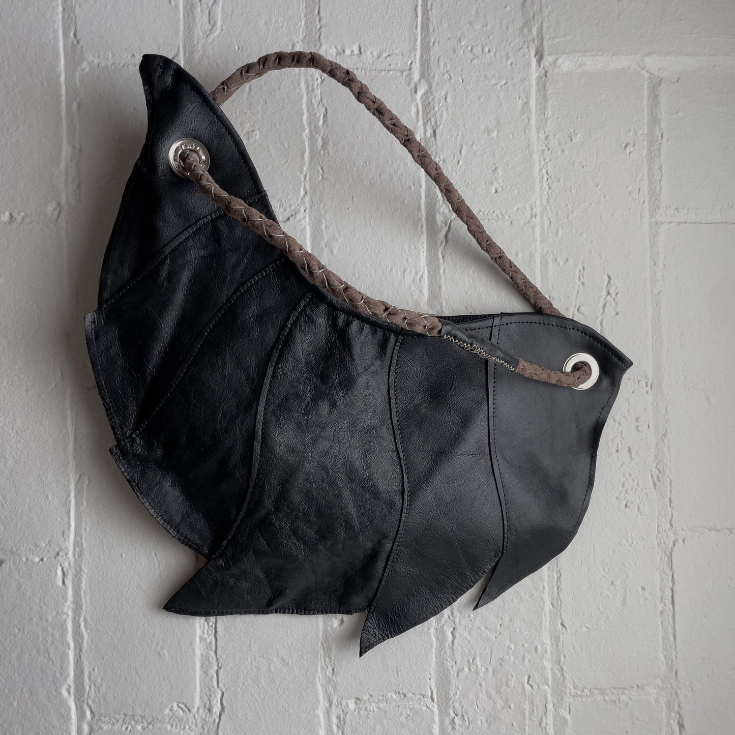 Ammonite Bag Black-Jules Bramley-APOC STORE