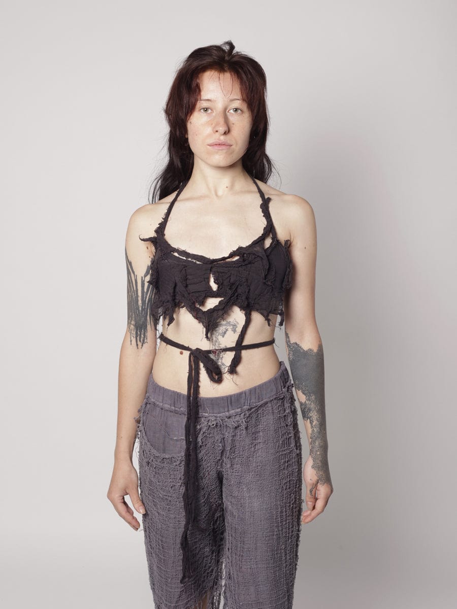 Siren Bralet I I Night Black-MVUDSLYDE-APOC STORE