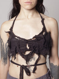 Siren Bralet I I Night Black-MVUDSLYDE-APOC STORE