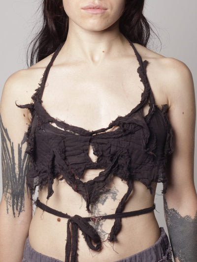 Siren Bralet I I Night Black-MVUDSLYDE-APOC STORE
