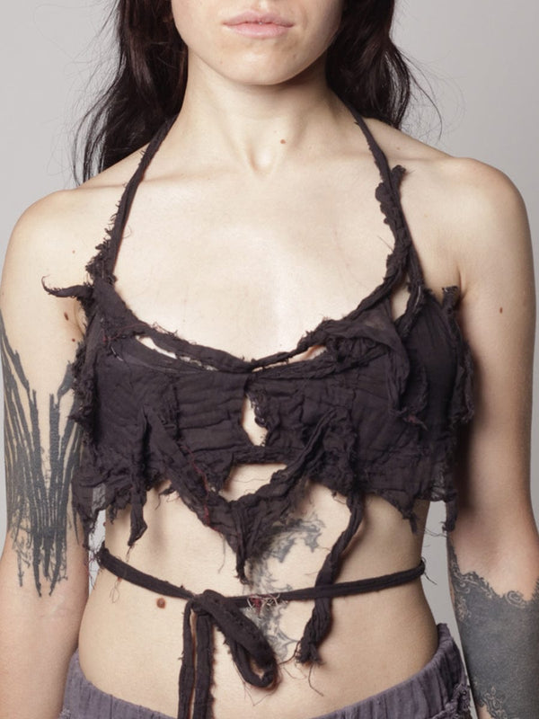 Siren Bralet I I Night Black-MVUDSLYDE-APOC STORE