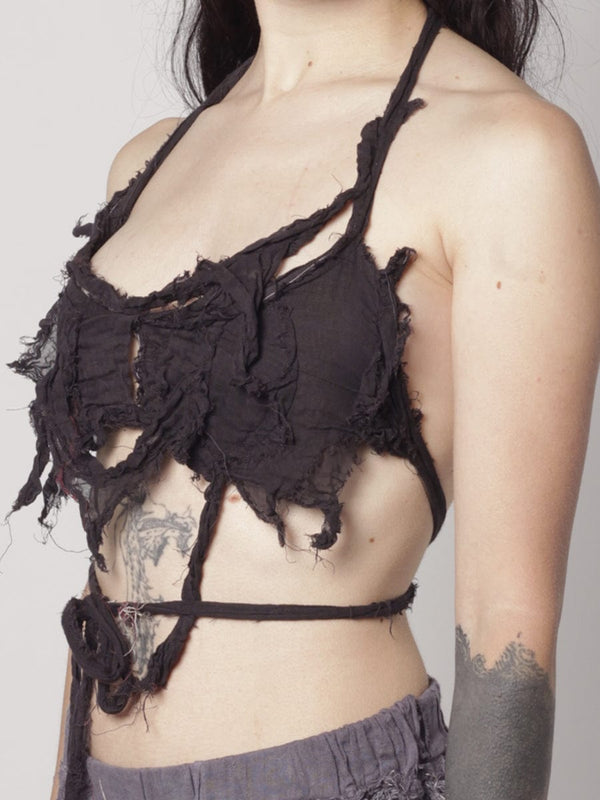 Siren Bralet I I Night Black-MVUDSLYDE-APOC STORE