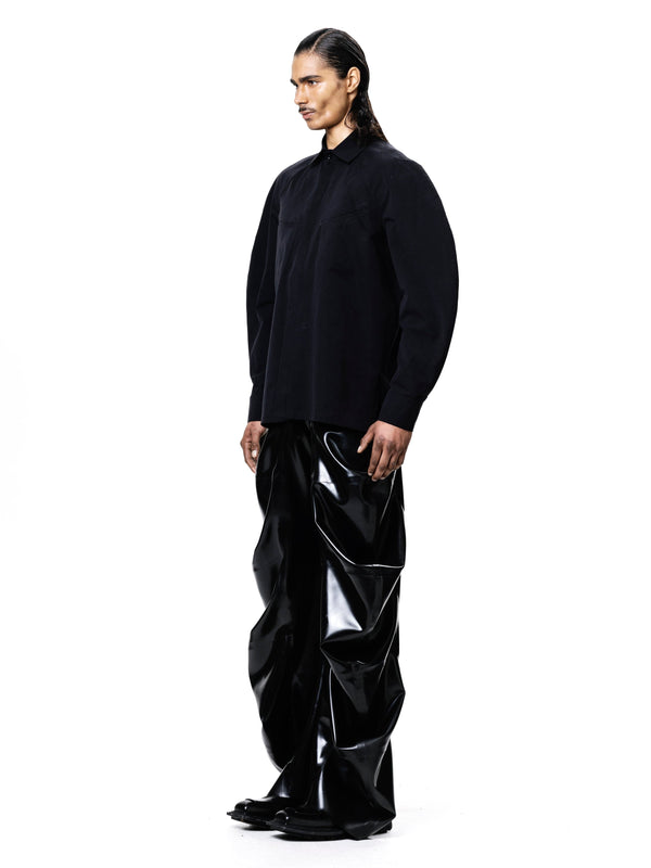 Black Circle Shirt-Harri-APOC STORE