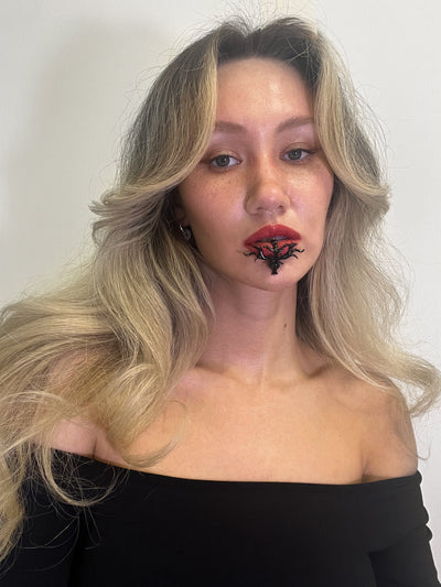 Black Lip cuff-WHYNOEN-APOC STORE