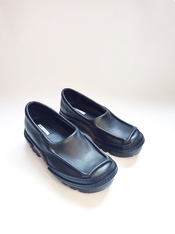 Black Matte Moccasins-Hernán Guardamagna-APOC STORE