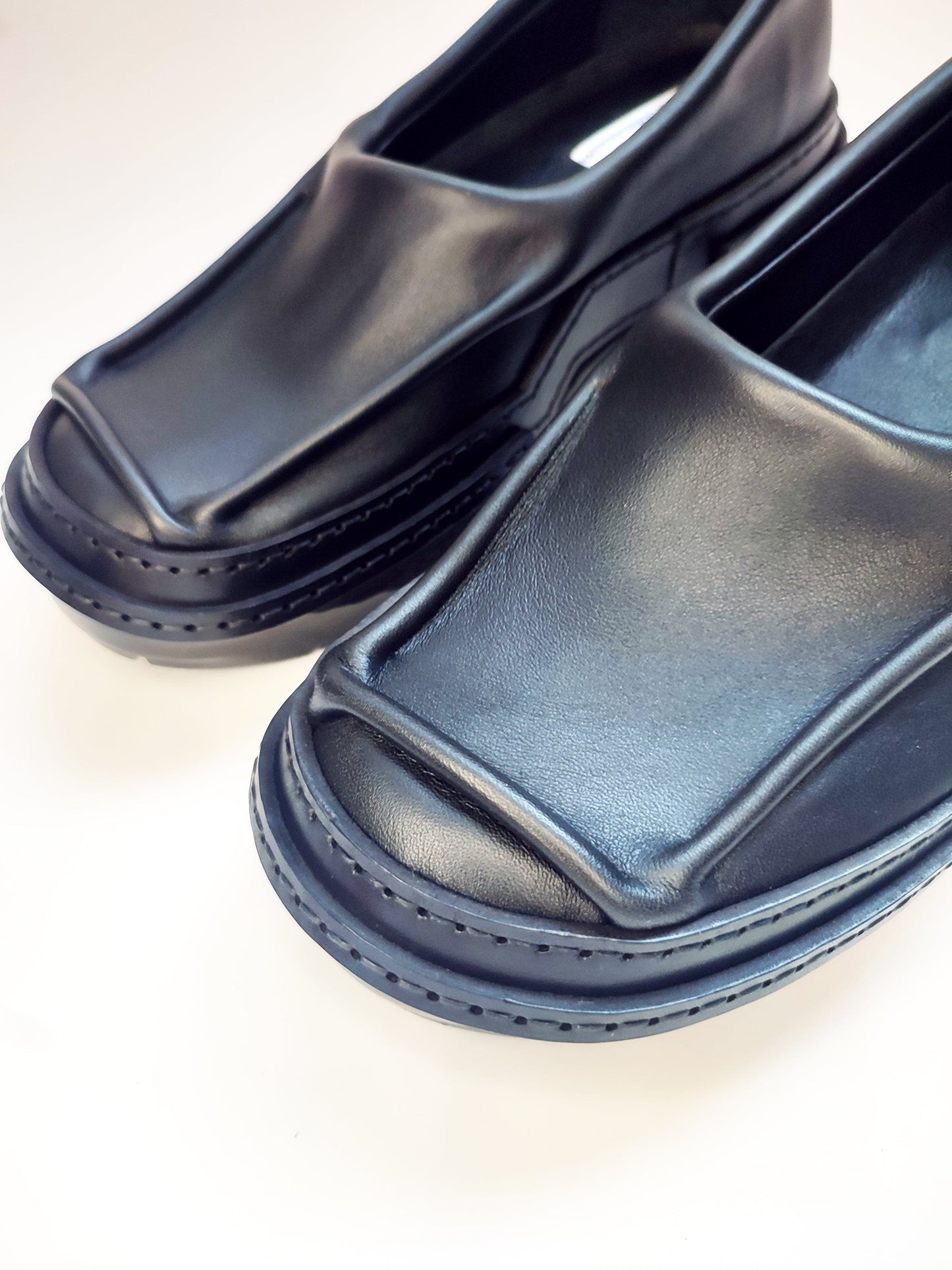 Black Matte Moccasins-Hernán Guardamagna-APOC STORE