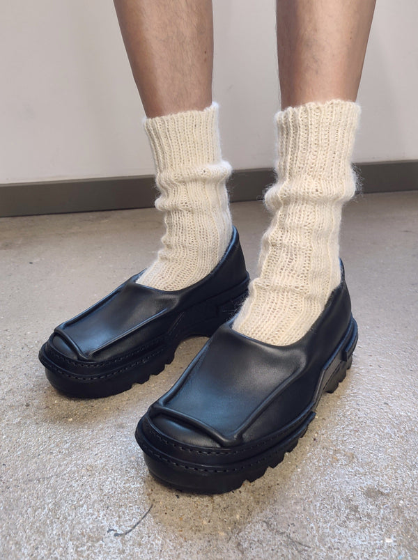 Black Matte Moccasins-Hernán Guardamagna-APOC STORE