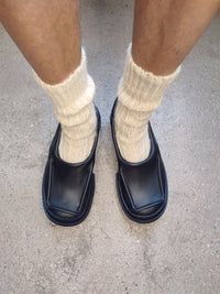 Black Matte Moccasins-Hernán Guardamagna-APOC STORE