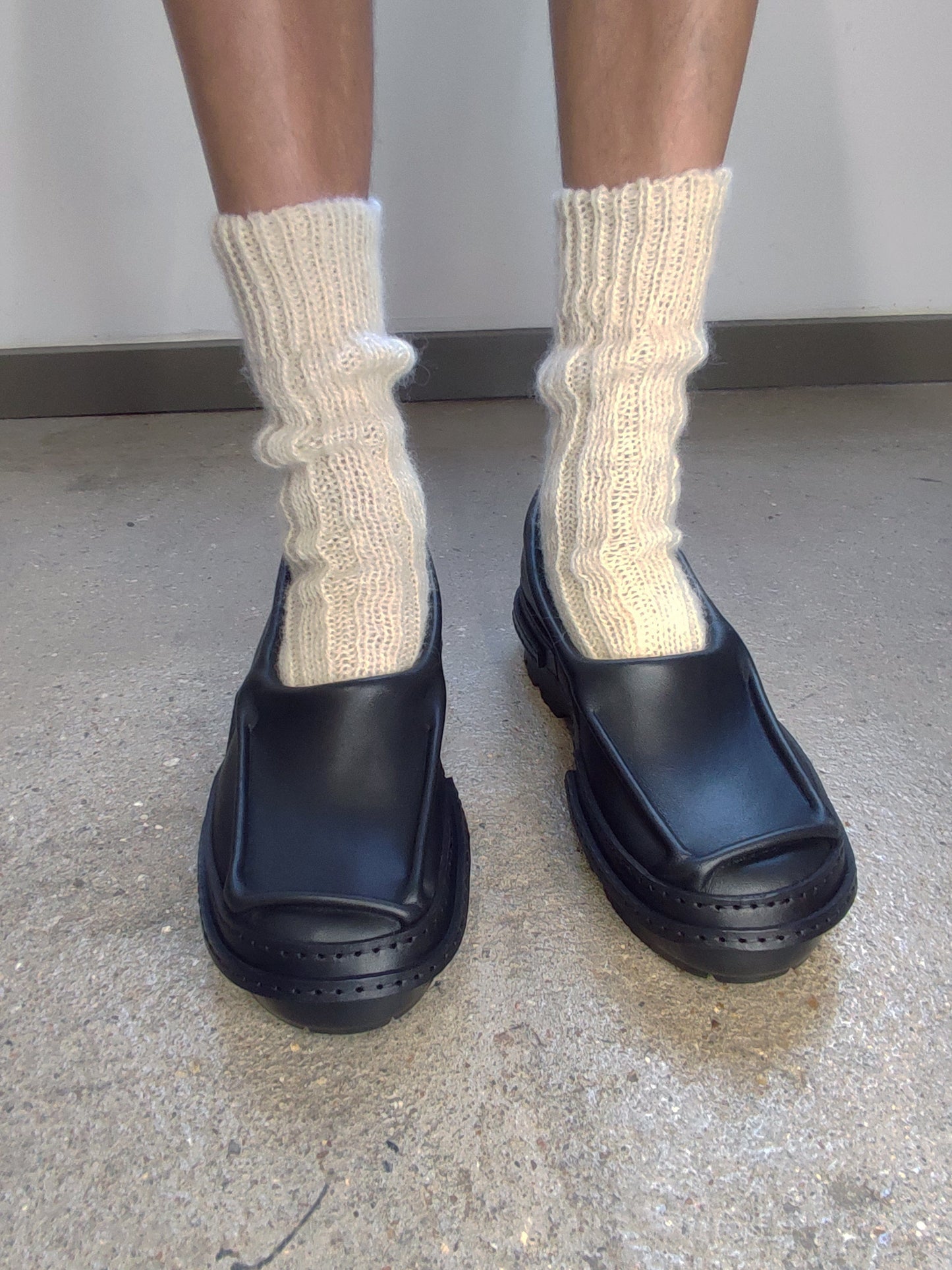 Black Matte Moccasins-Hernán Guardamagna-APOC STORE